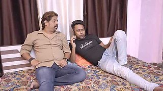 Beautiful Indian Girls Fuck Two Boys - Double Penetration & Cumshot in Hindi