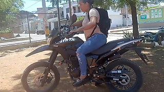 I Teach My Neighbor How to Ride a Motorcycle and in Return She Gives Me Her Vagina.