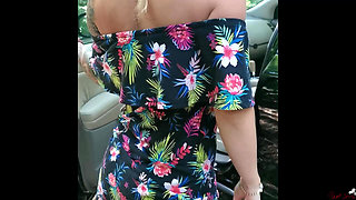 MILF Loves to Pee in the Forest