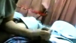 Malay College Babe with Big Tits Pleases Her Boyfriend