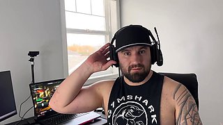 horny GAMER fucks his hot BUSTY STEPMOM and cums TWICE in