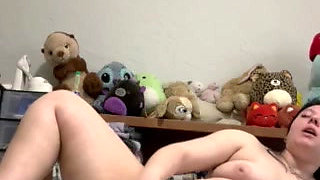 college girl fucks herself for you