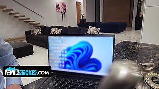 My Secretary Never Rode My Dick Like My Curvy Stepdaughter!