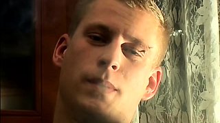 Smoking Hot Dude Jacks His Meat