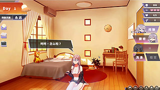 Hentai Game - Happiness Double Room - Blowjob Scene Free Mode
