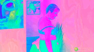 Brie Daniels Redhead MILF Strips in Hot Masturbation