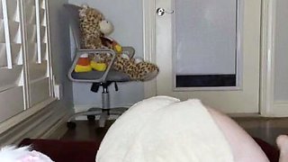 Blonde emo amateur solo masturbation