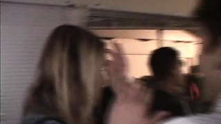 Curvy teen frat slut fucked