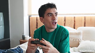 Lil Humpers: Lazy Stepson Gets Chores Done for His Busty Italian Stepmom Marica Chanelle