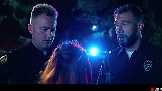 Codi Vore's Wild Blonde Passion Explodes in Outdoor Heat