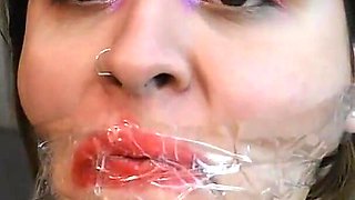 Penelope's Gagged Smoking Challenge