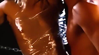 Blonde Girl Jasmine in a Threesome Fuck Scene