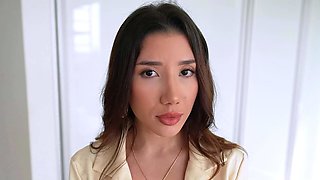 Property Pleasure With Lovely Brunette Layla Scarlett