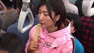 Tall Woman Repeatedly Climaxed by Mischievous Boys on a Crowded Train. Asian Erotic Video. x1x6AF705171E37F880AB