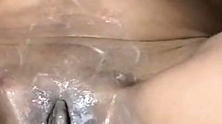 Stepsister Rides the Bedpost While the Other Hides and Squirts Until She Collapses
