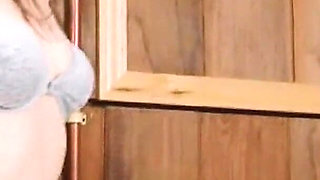 Fingers Toys Scene-3 Busty Brunette Gets Horny in the Laundry Room and Masturbates Alone