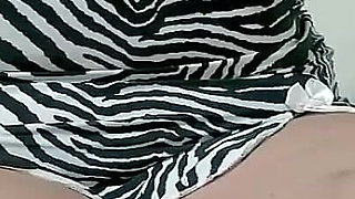 Husband Watches and I Show My Swollen and Open Pussy