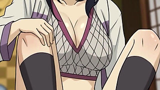 Naruto: Kunoichi Trainer - 18yo Hinata Hyuga Big Ass Teen Gets Her Tight Little Pussy Fucked Doggy Style and Creampied