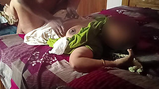 Sexy Indian Housewife in Nighty Big Boobs Juggling Sex