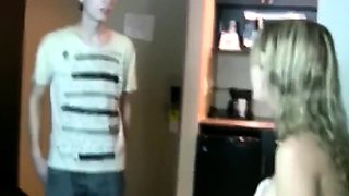 blowjob Taboo! 18yo stepson cums inside his sexy divorced st