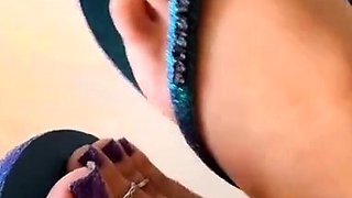 Maitresse Madelines solo foot fetish POV