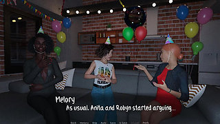 Weekend Lollygagging - Gameplay - Roleplay - Ebony Teen Gives Blowjob and Pussy Licking
