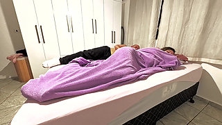 My Stepfather Visits Me at Night to Cum in My Little Pussy