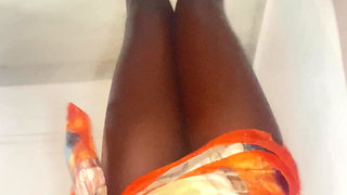 Hot Slim Thick African Ebony Oiled Perky Tits Sexy Dance