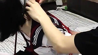 Black Ankle Socks and Bare Feet Versus White Ankle Socks, Along with Gags and Rope Restraints.