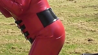 Fucking outdoor in PVC