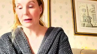 Busty Sexy Milf Solo Masturbation