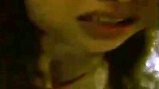 Curvy Arab Woman with Big Natural Breasts at Home