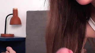 She Makes Me Cum All Over Her Perfect Soles