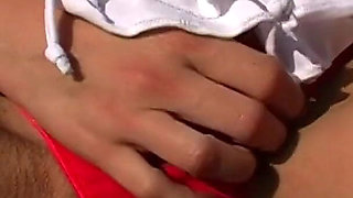 I hunt my cunt - Czech beauty Simona Roedlova wanks her fat pussy