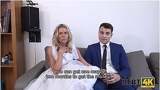 Debt Collector Tracks Down Sexy Bride And They Have Affair