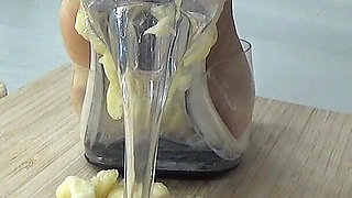I Crush Bananas with My High Heels