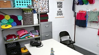 Shoplyfter - Big Titted Blonde Caught Stealing Gets