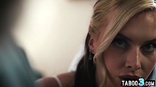 Chubby blonde MILF bride to be fucked