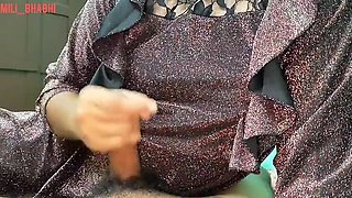 Desi Mili Bhabi Hot Sex with Step Brother - Tight Pussy Fuck in Village - Hindi XXX