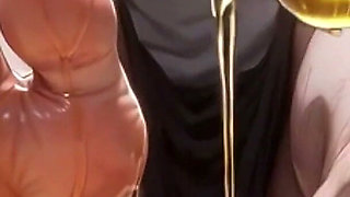 87 Year Old Granny Sensual Foot Oil Massage - Gorgeous Feet & Nails