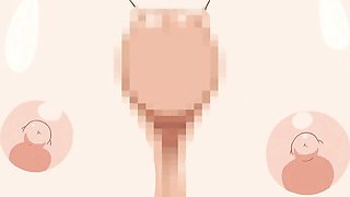 Paizuri clip with fetching miss from Hentai PD