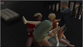 The Girl Accidentally Entered The Mens Club. She Was Fucked By The Whole Company Porn Games