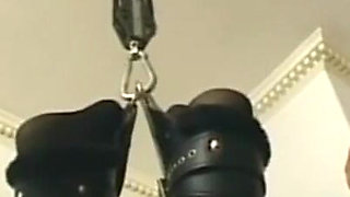 Humiliating candle dripping