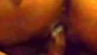 My Sperm Dripping in Her Pussy