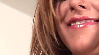 Busty Long Hair Babe Fucking Her Tight Cunt