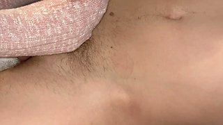 My stepbrother wanted me to cum him off with warm socks