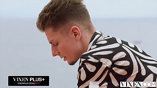 VIXEN Light-haired Vamp Ashby Winter Slinks Away For Secret Hookup With Married Fellow