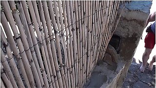 Spanish Mature Babe Sandra V Outdoor Public Fuck