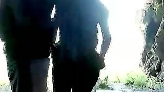 Her pussy is wandering wet - Jazmina lets her stepbrother poke her in a cave