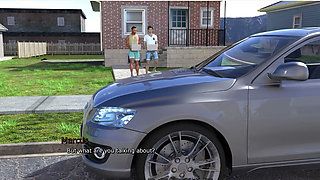 Laura Lustful Secret - Gameplay - Roleplay - Vacation - Stepmom Helps Stepson Friends to Relieve Himself